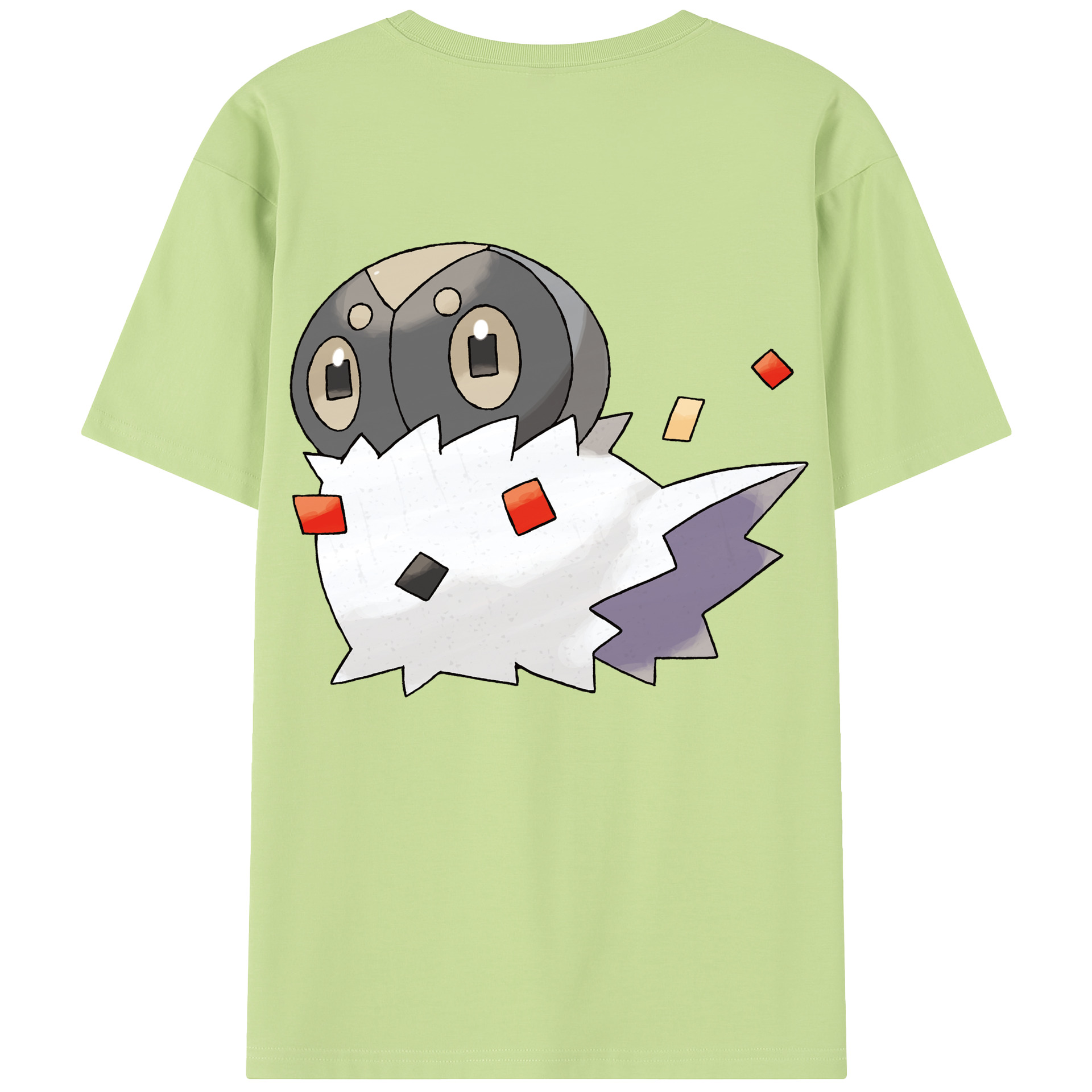 （画像用） ポケットモンスター Pokémon 綿100％半袖Tシャツ（背面プリント）